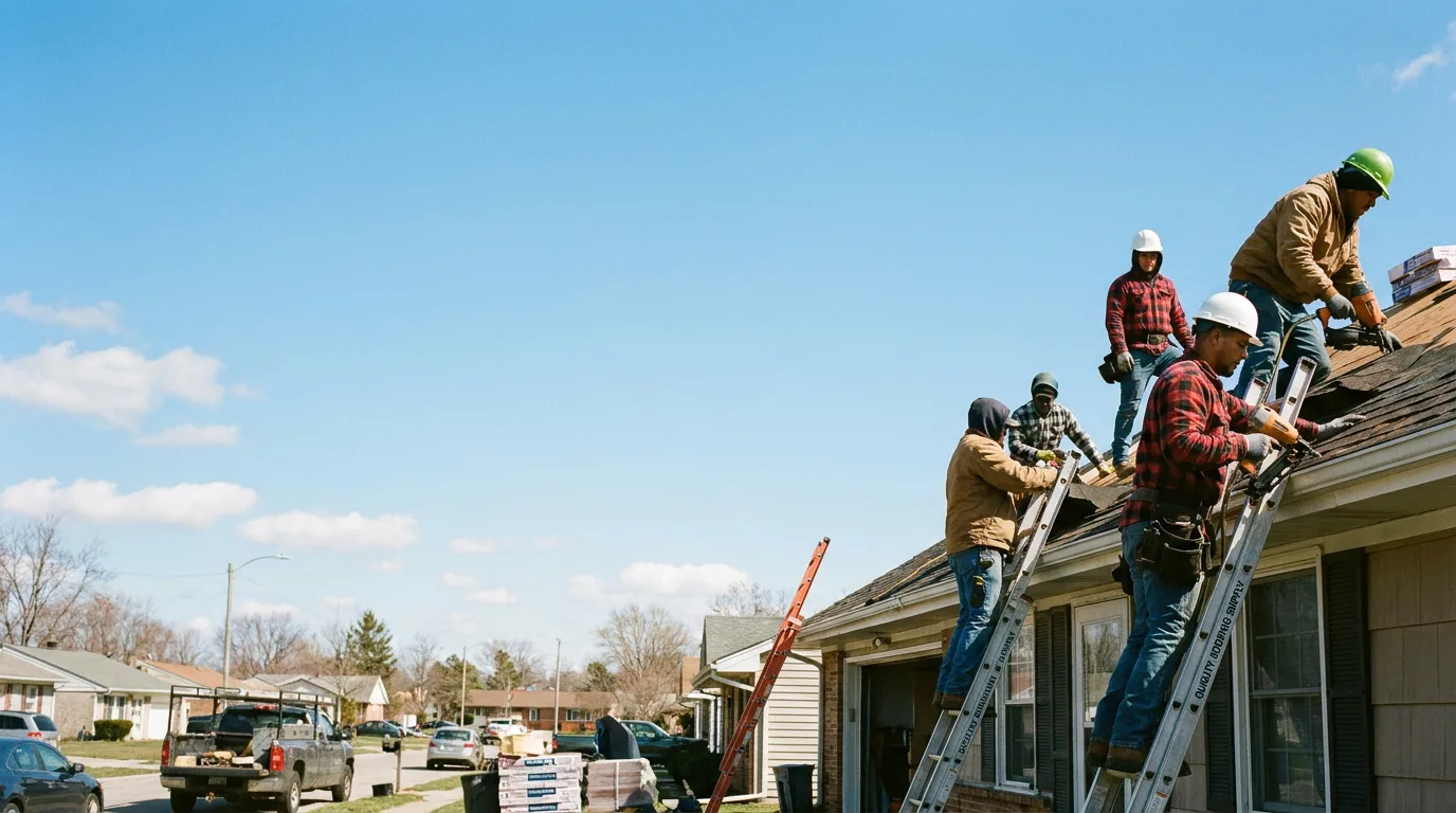 Roofing in Napoleon, ND near me